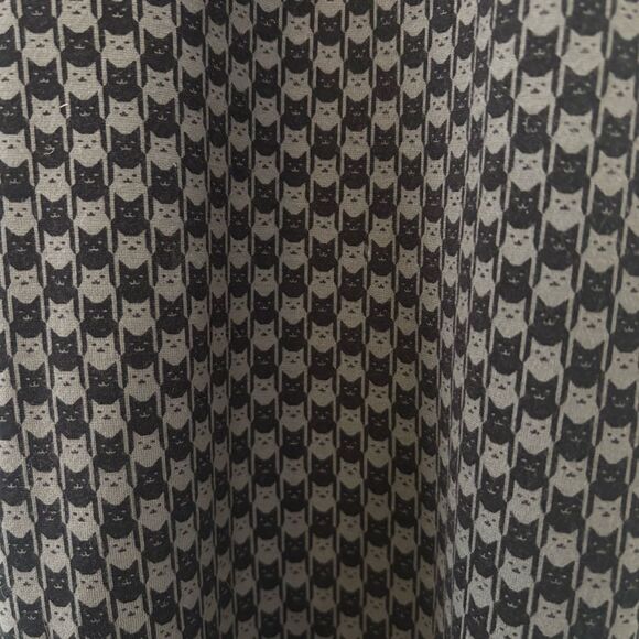 Betabrand Catstooth Dress Pants Black/Gray Cat Print Houndstooth Size Small - Picture 6 of 13